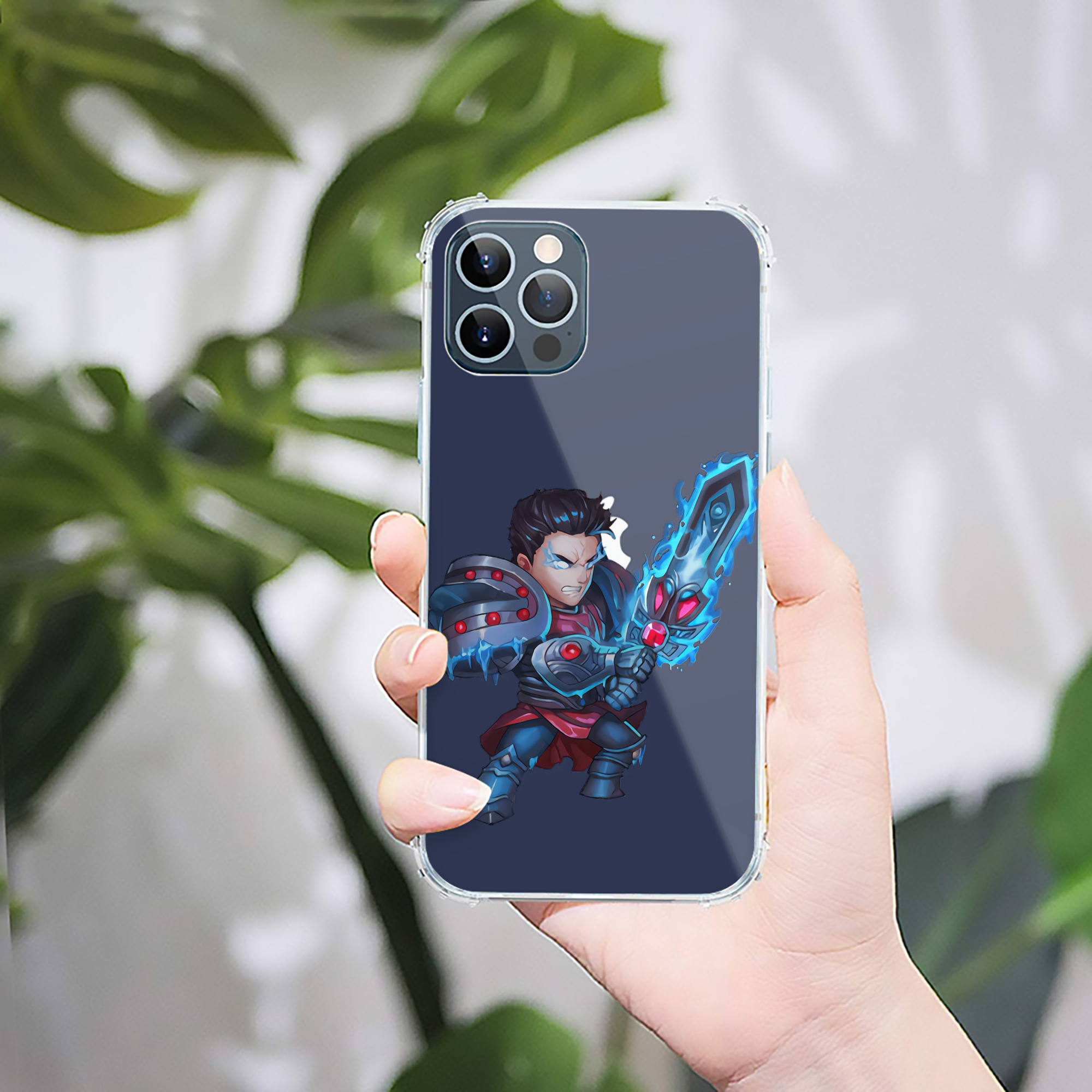 （画像用） リーグ・オブ・レジェンド League of Legends LOL 【iPhone 12シリーズ対応】透明スマホケース（クリアソフトケース）
